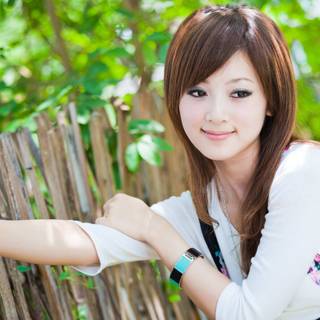 Asian women wallpaper