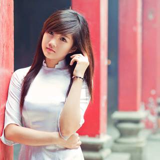 Asian women wallpaper