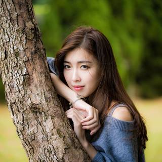 Asian women wallpaper