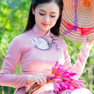 Asian women wallpaper