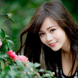 Asian women wallpaper