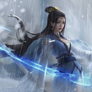 Asian women wallpaper