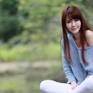 Asian women wallpaper