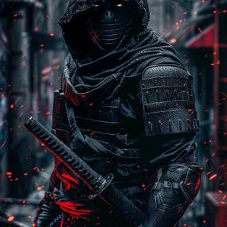 Ninja 4k mobile wallpaper
