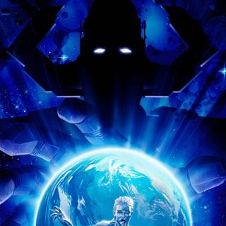 Silver Surfer 4k iPhone wallpaper