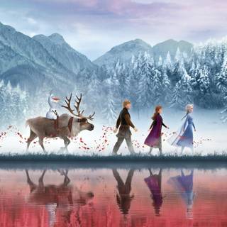 Frozen 4k PC wallpaper