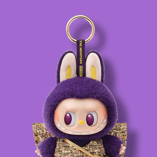 Purple Labubu wallpaper