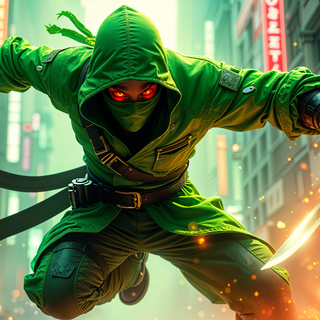 Ninja 4k desktop wallpaper