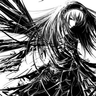 Japan black and white 4k wallpaper