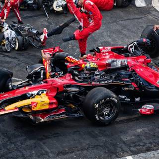 Pit stop 4k wallpaper