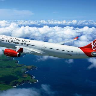 Airbus A330 4k wallpaper