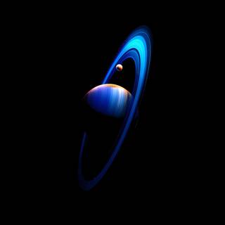 Oled 4k space wallpaper