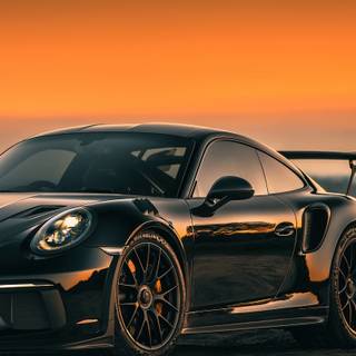Porsche landscape wallpaper