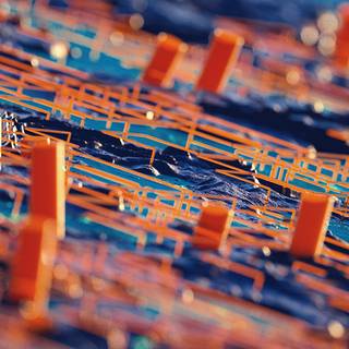 iPhone orange 4k wallpaper