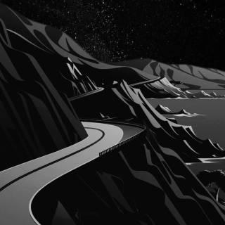 Dark scenery phone wallpaper