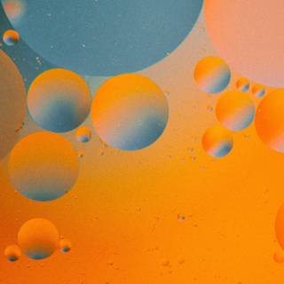 iPhone orange 4k wallpaper