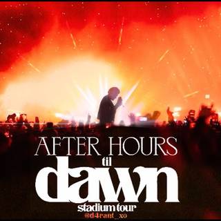 After Hours til Dawn Tour wallpaper