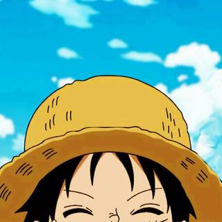 Kid Luffy phone wallpaper