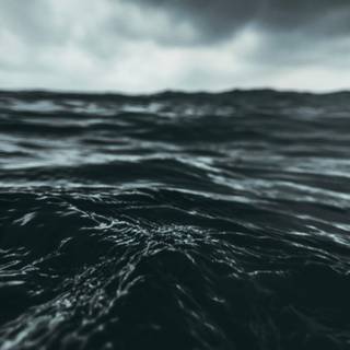 Dark ocean phone wallpaper