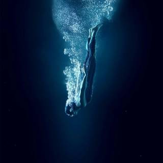 Dark ocean phone wallpaper