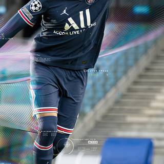 Kylian Mbappé iPhone wallpaper