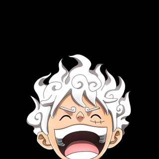 Kid Luffy phone wallpaper