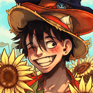 Kid Luffy phone wallpaper