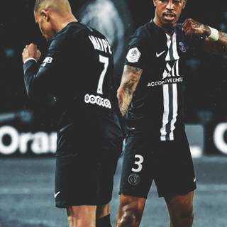 Kylian Mbappé iPhone wallpaper