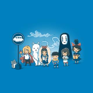 Miyazaki iPhone wallpaper