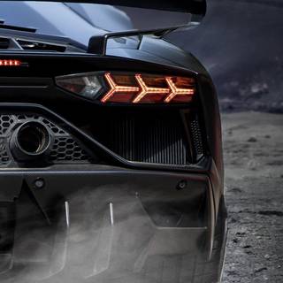 Lamborghini SVJ phone wallpaper