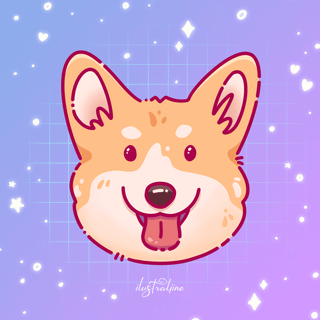 Cute Corgi phone wallpaper