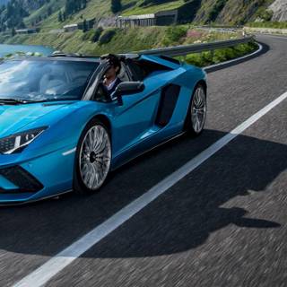 Lamborghini SVJ phone wallpaper