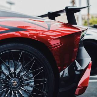 Lamborghini SVJ phone wallpaper