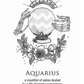 Aquarius iPhone wallpaper