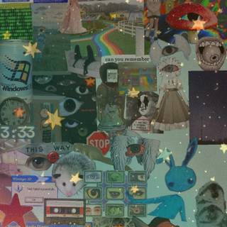 Weirdcore iPhone wallpaper