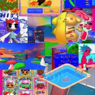 Weirdcore iPhone wallpaper