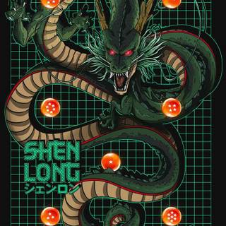 Shenron iPhone wallpaper