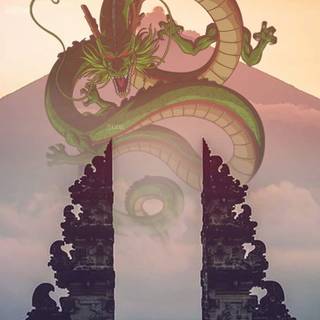 Shenron iPhone wallpaper