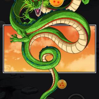 Shenron iPhone wallpaper