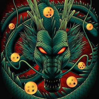 Shenron iPhone wallpaper