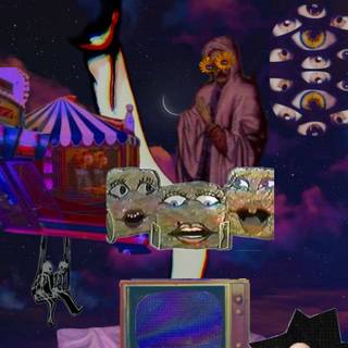 Weirdcore iPhone wallpaper