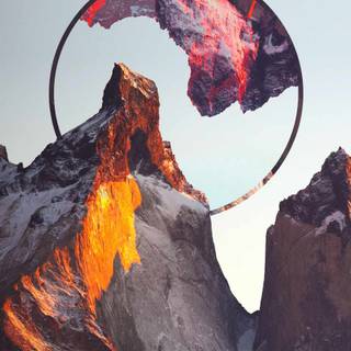 iPhone 13 mountain wallpaper