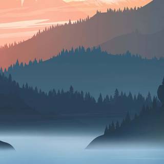 iPhone 13 mountain wallpaper