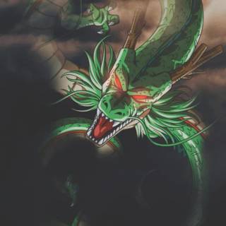 Shenron iPhone wallpaper