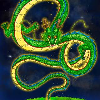 Shenron iPhone wallpaper