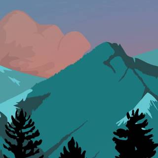 iPhone 13 mountain wallpaper