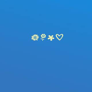 iPhone aesthetic blue wallpaper