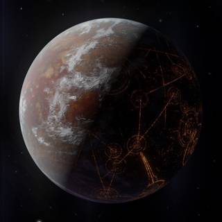 Coruscant iPhone wallpaper