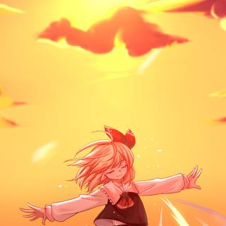 Anime minimalistic phone wallpaper