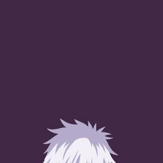 Anime minimalistic phone wallpaper